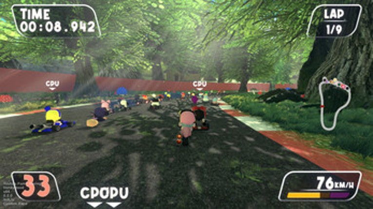 Touhou Fumo Racing screenshot