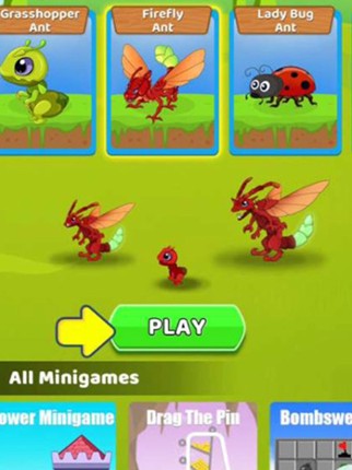 Monster vs Ant -battle & build screenshot