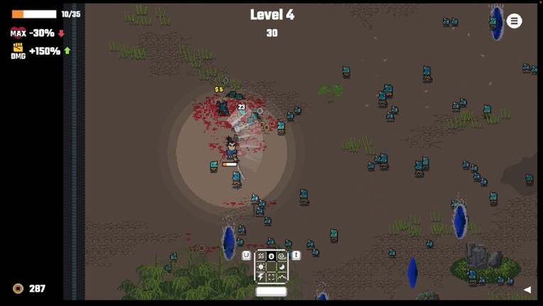 Samurai beat demons screenshot