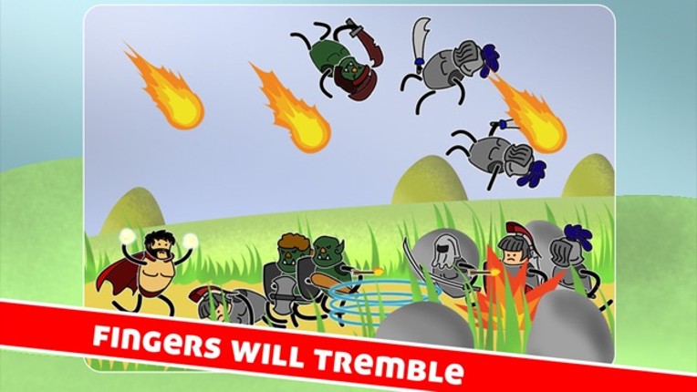 Swipe Heroes - The Endless Medieval Gauntlet screenshot