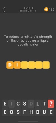 Tasty Word Puzzle Image