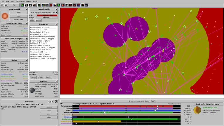 Asteria 4X screenshot