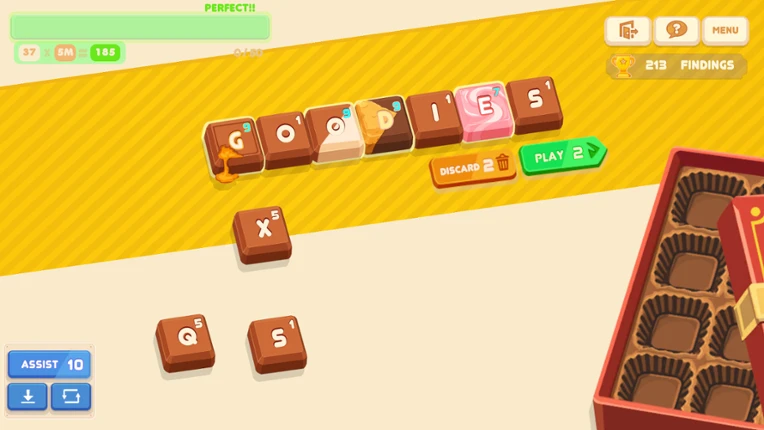 Chocoletters screenshot