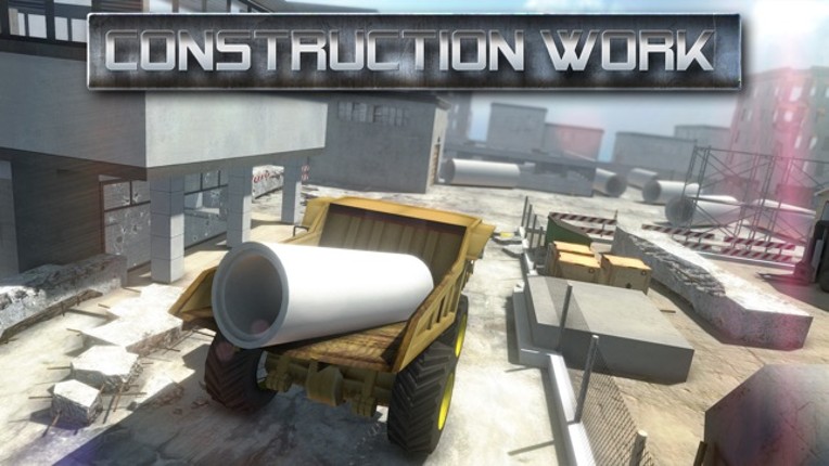 Dump Truck Parking - Realistic Driving Simulator Free screenshot