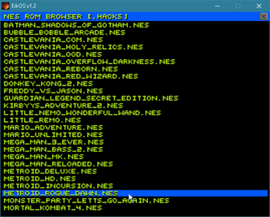 EikOS screenshot