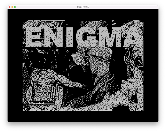 Enigma Machine for ZX Spectrum Game Cover