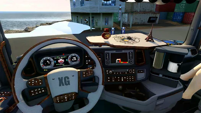 US Truck Driving Transport 3D screenshot