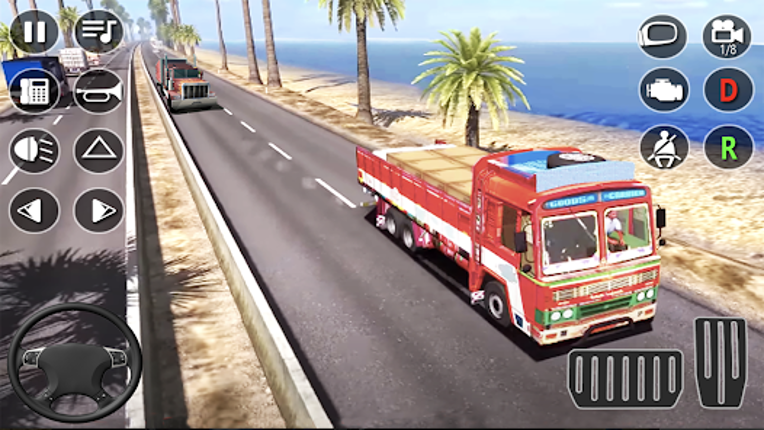 Indian Cargo Truck Wala Game screenshot