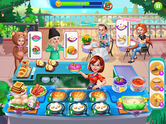 Food Diary: Girls Cooking game screenshot