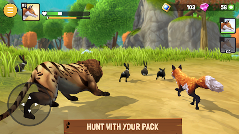Animal Kingdoms: Wolf Sim MMO Image