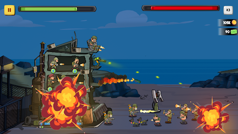 World War Army Defense: TD WW2 screenshot