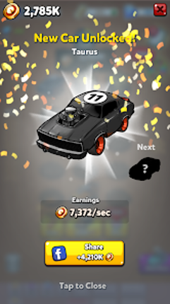 Merge Muscle Car: Cars Merger screenshot