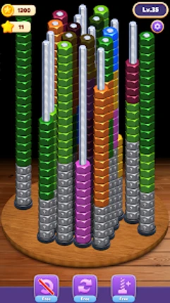 Nut Stack：Sort Puzzle Image
