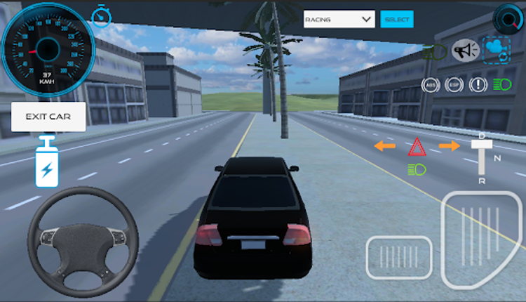 Honda Civic Car Game screenshot