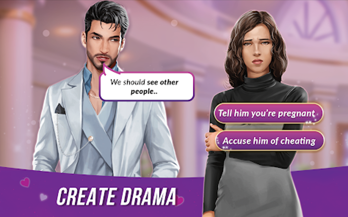 Perfume of Love, choice  story screenshot