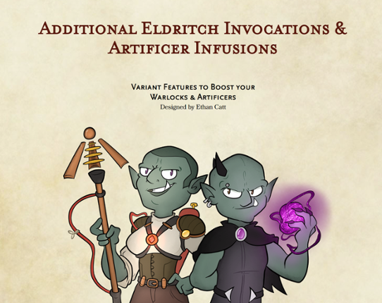 Warlock & Artificer Features: Additional Invocations & Infusions (D&D 5e) Image