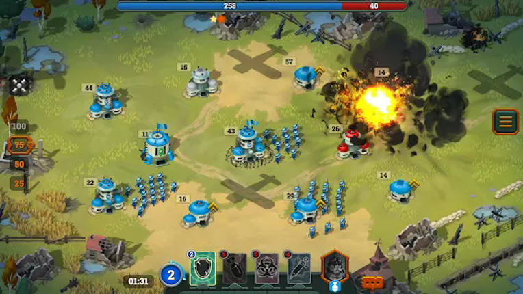 Bunker Wars: WW1 RTS Game screenshot