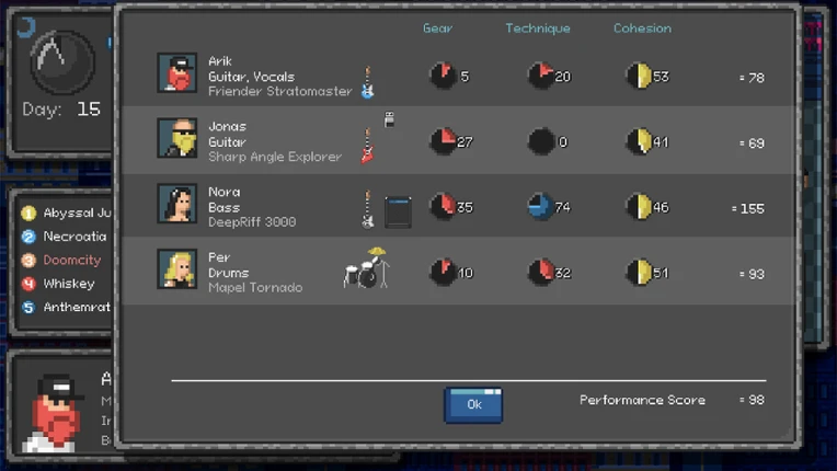 Legends of Rock screenshot