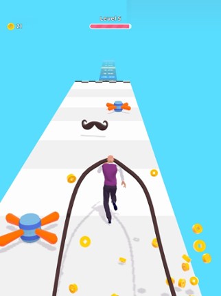 Mustache Run screenshot