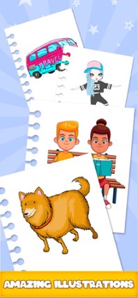 My Coloring Pages Game screenshot