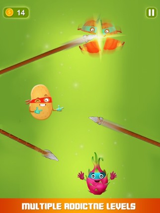 New Fruit Cut Games 2021 screenshot
