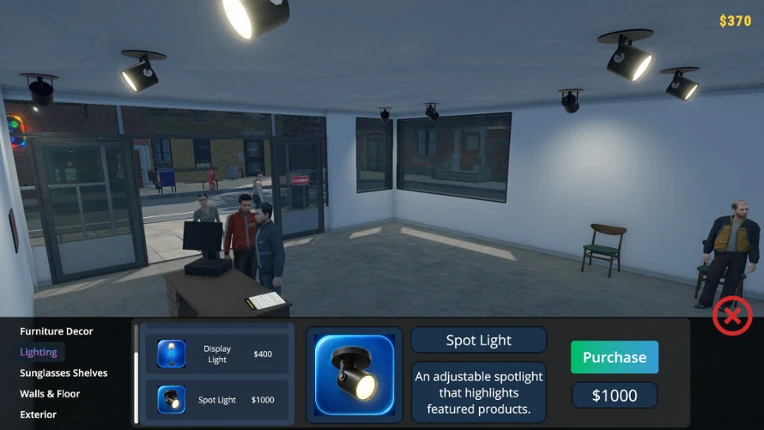 Optical Shop Simulator screenshot