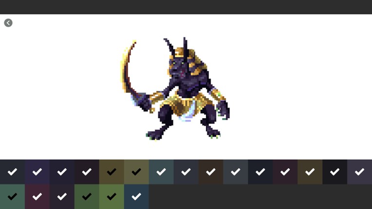Pixel Art Monster - Color by Number screenshot