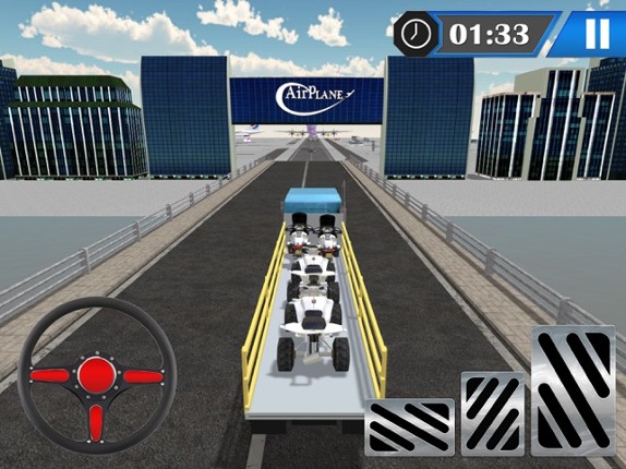 Police Bike Plane Transport &amp; Driving Simulator screenshot