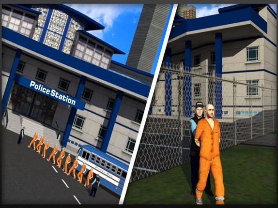 Police Prison Bus Driver Job 3D: Drive Coach &amp; Transport Criminals to City Jail screenshot