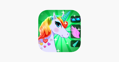 Queen fairy unicorn dress up Image