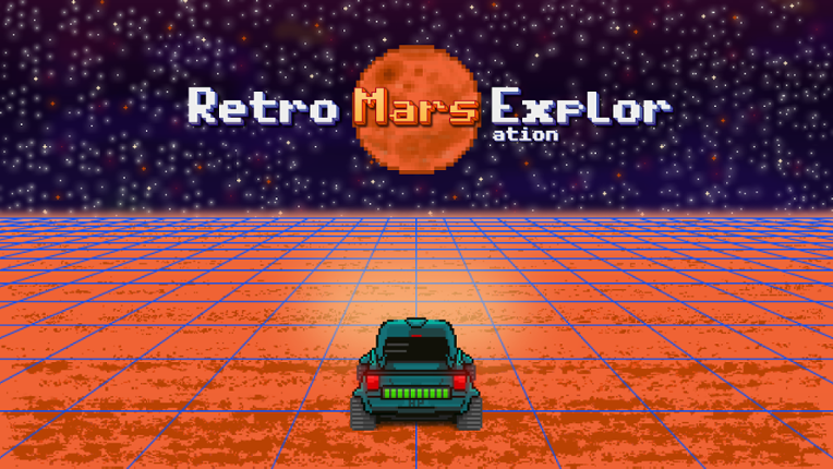 Retro Mars Exploration Image