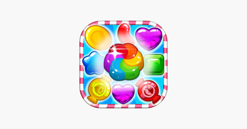 Sweet Jelly Fruit Garden mania : Match 3 Free Game Image