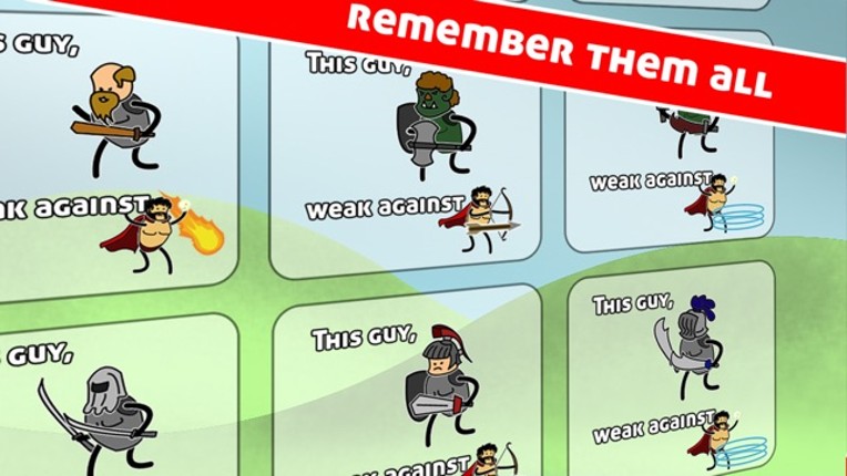 Swipe Heroes - The Endless Medieval Gauntlet screenshot