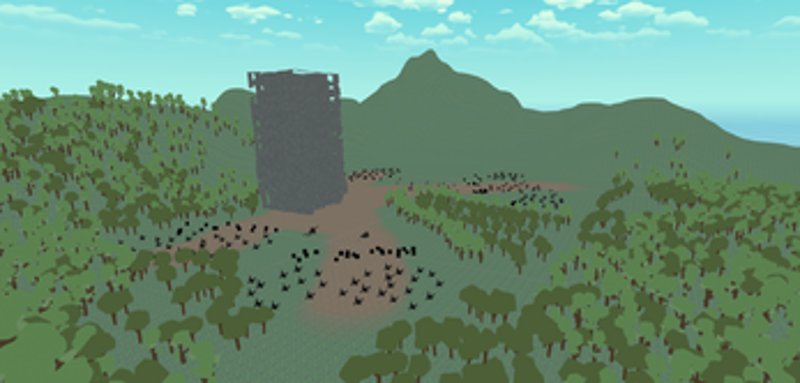 The gun ai test -zombie screenshot