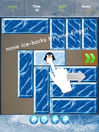 Unblock the Ice! - sliding puzzle Image