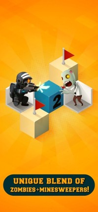 Zombie Sweeper: Action Puzzle screenshot