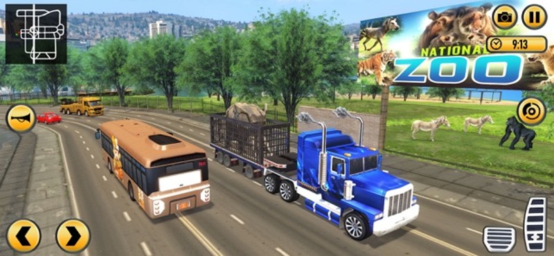 Zoo Animals Pet - Happy Truck screenshot
