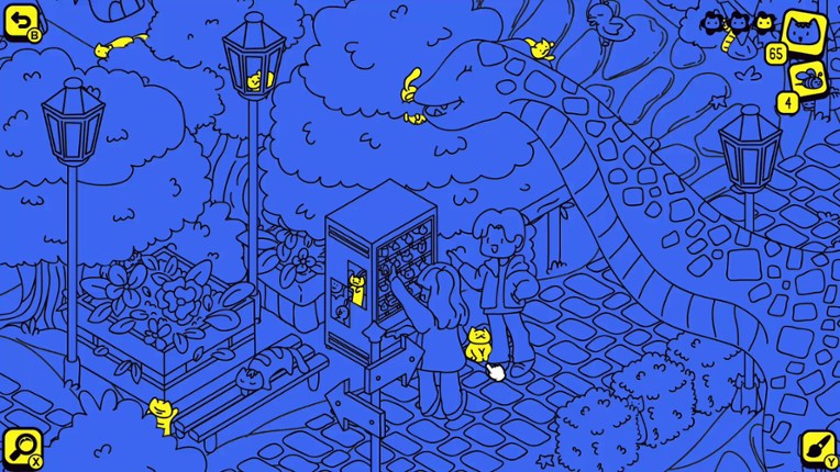 Cats and Seek : Dino Park screenshot