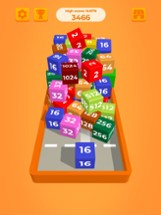 Chain Cube: 2048 3D Merge Game Image