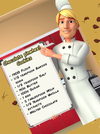 Creative Cookie Maker Chef - Make, bake &amp; decorate different shapes of cookies in this kitchen cooking and baking game Image