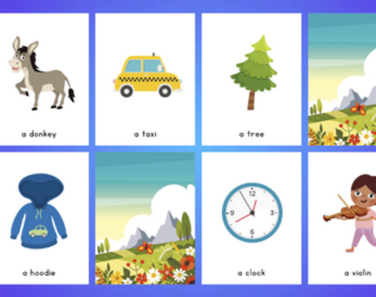 English Flashcards and Games Image