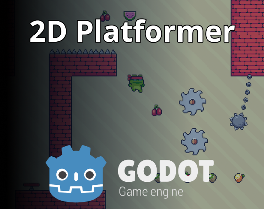 First 2D Platformer in Godot Game Cover