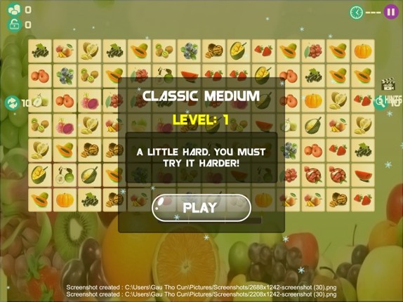 Fruit Onet Connect Classic screenshot