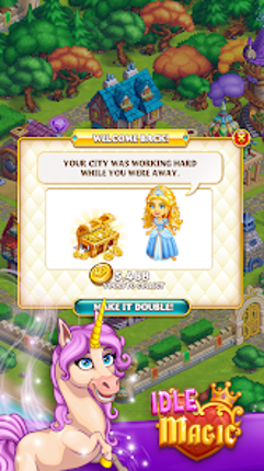 Idle Magic -  Click Away City screenshot