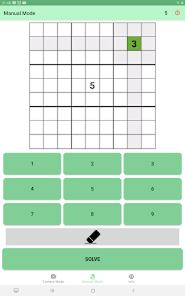 Sudoku Solver (Camera) screenshot