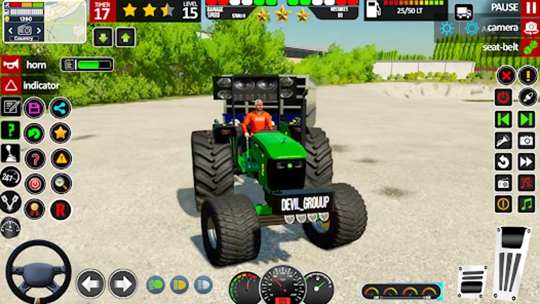 Farm Tractor Simulator Game screenshot