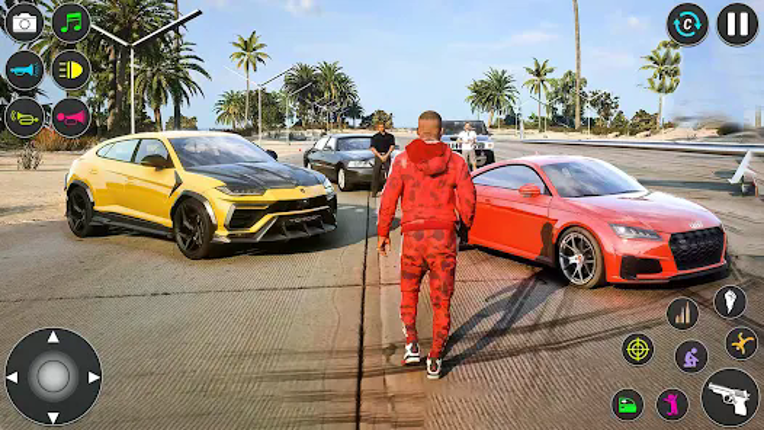 Open World City Mafia Car Game Image