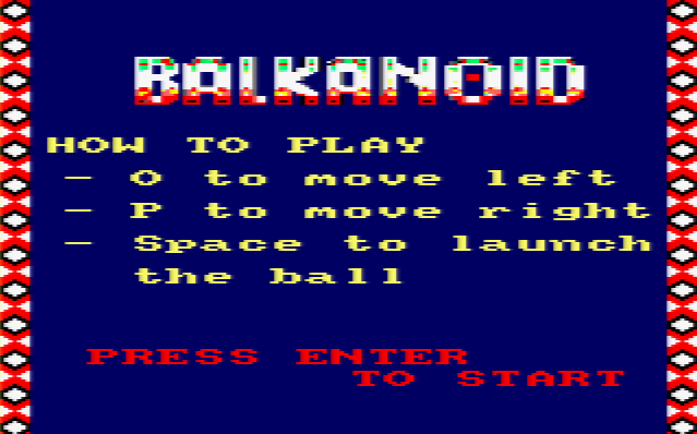 Games like Balkanoid