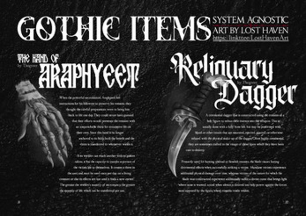 gothHoblin's Grimoire - Issue 1: Gothic Image