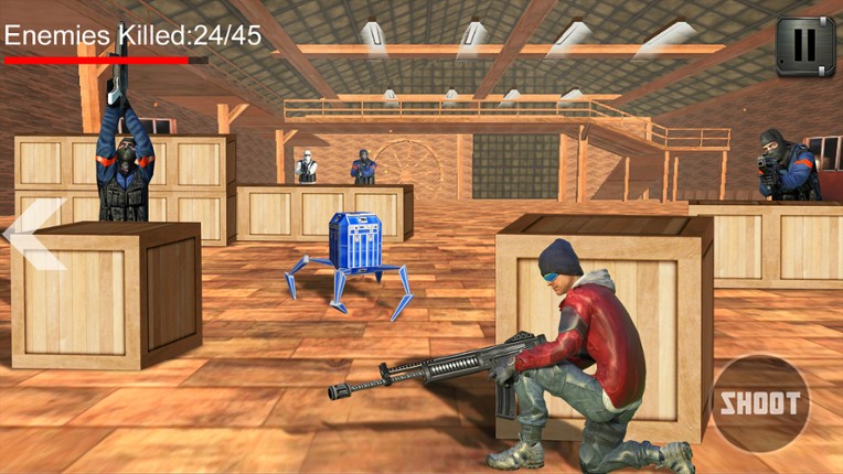Indoor Sniper Shooting Alpha Strike in Corona Virus Lockdown screenshot